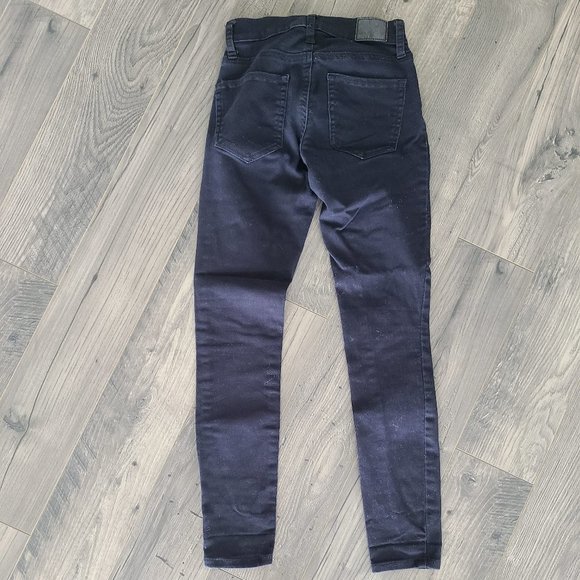 000 Black High Rise Skinny Jeans - Picture 3 of 7